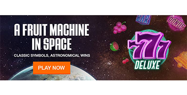 A promotion for a particular casino slot.