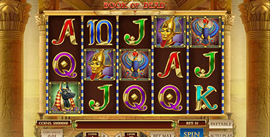 Book of the Dead video slot