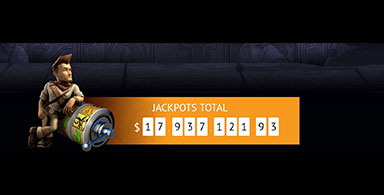 A jackpot at a casino