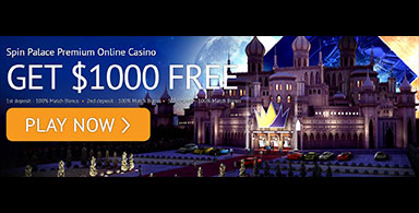 A welcome bonus at a casino.