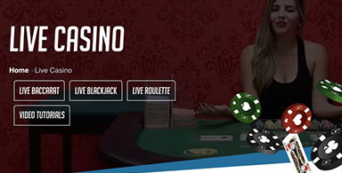 Some types of live dealer casino games