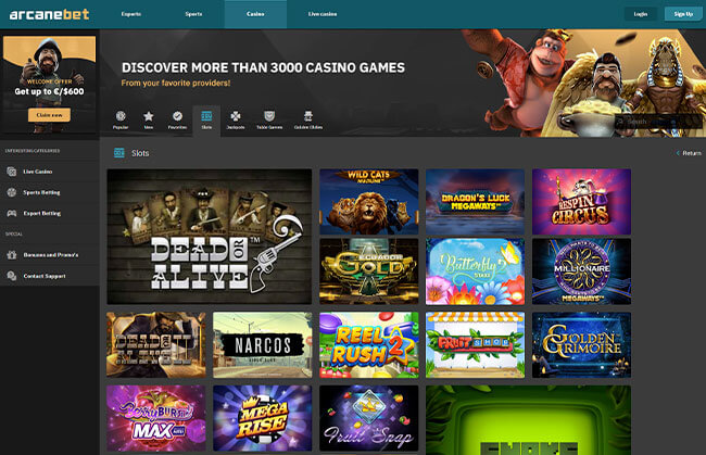 arcanebet casino