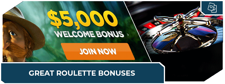 best online roulette site bonuses