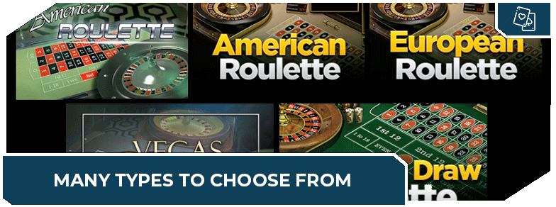 best online roulette site game types