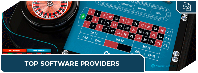 best online roulette site software providers