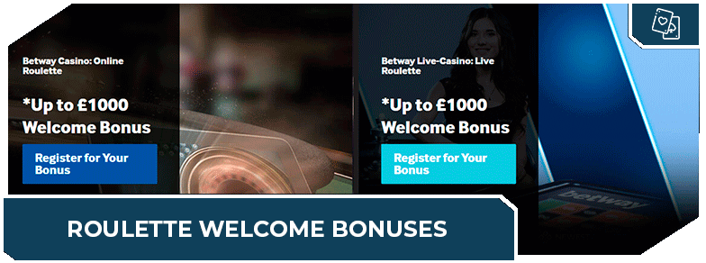 best online roulette sites welcome bonuses
