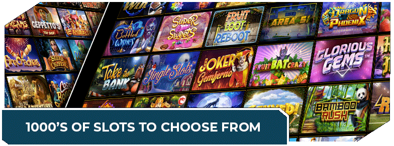 Slots casino games variety